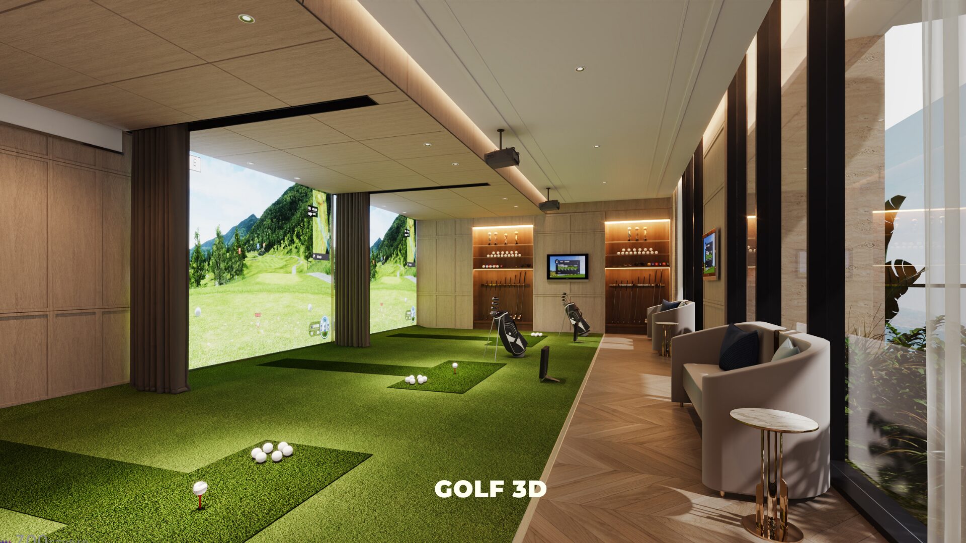 San Golf Mini một trong những tiện ích đẳng cấp tại The Legend Đà Nẵng