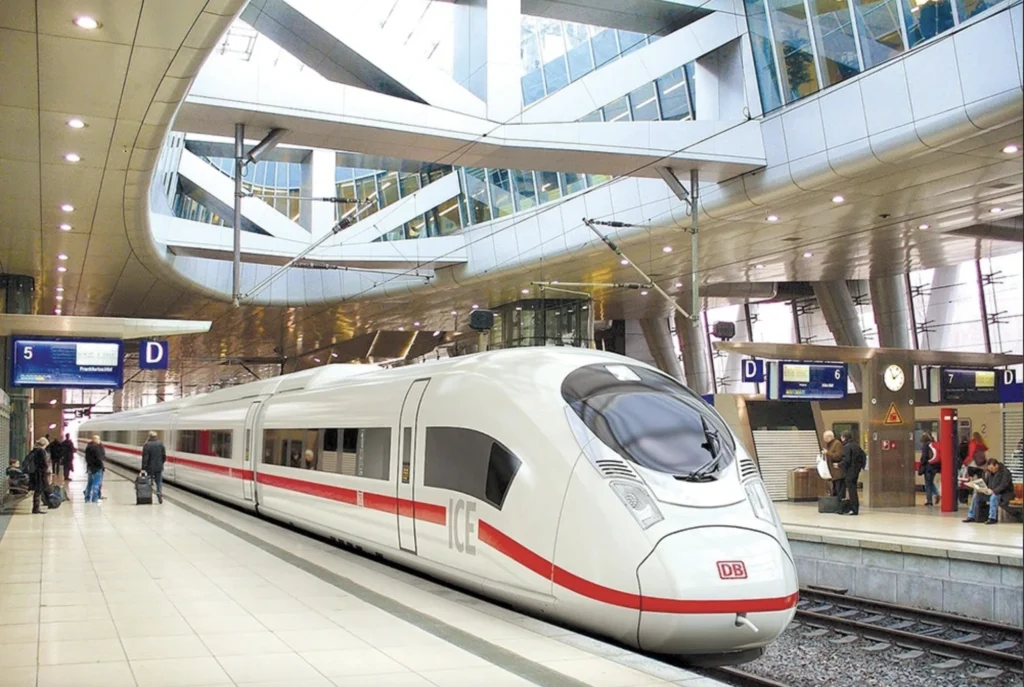 Một tuyến tàu cao tốc tại châu Âu