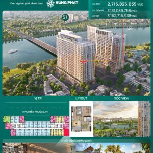 Căn 2BR Spana Tower S1-12B-17 cập nhật 11/10/2025